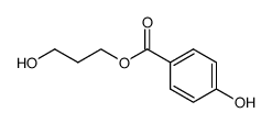 4-hydroxybenzoic acid (3-hydroxypropyl) ester结构式