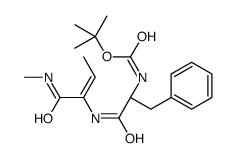 N-butyloxycarbonyl-phenylalanyl--dehydroaminobutyryl-NH-CH3 picture