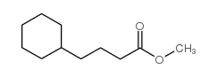 Cyclohexanebutanoic acid, methyl ester structure