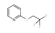 2-[(2,2,2-TRIFLUOROETHYL)THIO]-PYRIDINE structure