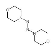 Morpholine,4,4'-azobis- (9CI) Structure