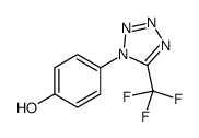 4-(5-TRIFLUOROMETHYL-TETRAZOL-1-YL)-PHENOL Structure