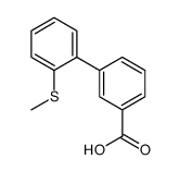 2-(Methylthio)biphenyl-3-carboxylic acid结构式