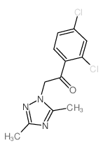 1-(2,4-Dichlorophenyl)-2-(3,5-dimethyl-1H-1,2,4-triazol-1-yl)ethanone图片