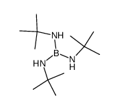 tris-tert-butylamino-borane Structure