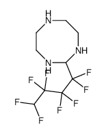 2-(1,1,2,2,3,3,4,4-octafluorobutyl)-1,3,6-triazocane结构式