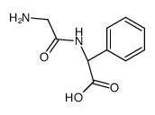 (+/-)-glycylamino-phenyl-acetic acid结构式