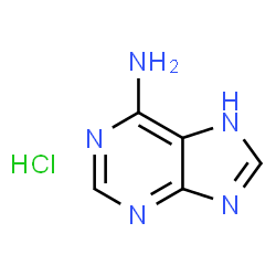 1H-adenine hydrochloride structure