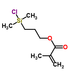 3-[Chloro(dimethyl)silyl]propyl methacrylate Structure