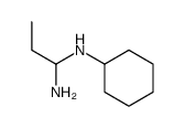 1-N'-cyclohexylpropane-1,1-diamine Structure