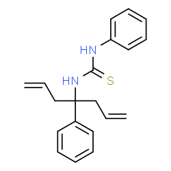 1-phenyl-3-(4-phenylhepta-1,6-dien-4-yl)thiourea picture