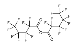 2,2,3,3,4,4,5,5,5-nonafluoropentanoyl 2,2,3,3,4,4,5,5,5-nonafluoropentanoate结构式