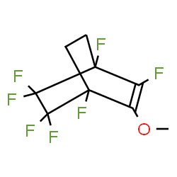 1,2,4,5,5,6,6-Heptafluoro-3-methoxybicyclo[2.2.2]oct-2-ene structure