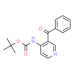 Carbamic acid, (3-benzoyl-4-pyridinyl)-, 1,1-dimethylethyl ester (9CI) picture