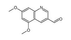 5,7-Dimethoxyquinoline-3-carbaldehyde picture