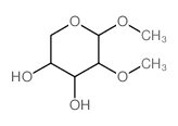 5,6-dimethoxyoxane-3,4-diol Structure