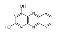 1H-pyrido[3,2-g]pteridine-2,4-dione结构式