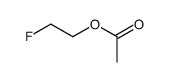 2-fluoroethyl acetate structure