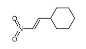 (2-nitrovinyl)-cyclohexane Structure