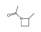 Azetidine, 1-acetyl-2-methyl-结构式