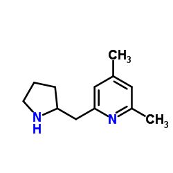 2,4-Dimethyl-6-(2-pyrrolidinylmethyl)pyridine图片