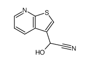 Thieno[2,3-b]pyridine-3-acetonitrile,-alpha--hydroxy- (9CI) structure