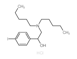 2-(dipentylamino)-1-(4-iodophenyl)ethanol结构式