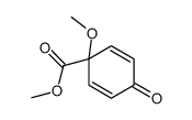 methyl 1-methoxy-4-oxocyclohexa-2,5-diene-1-carboxylate Structure