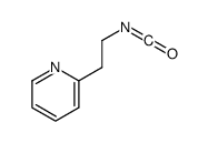 2-(2-isocyanatoethyl)pyridine Structure