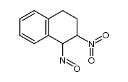 2-Nitro-1-nitroso-1,2,3,4-tetrahydro-naphthalin结构式