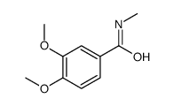 3,4-dimethoxy-N-methylbenzamide Structure