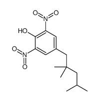 2,6-dinitro-4-(2,2,4-trimethylpentyl)phenol Structure