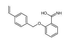 2-[(4-ethenylphenyl)methoxy]benzamide Structure