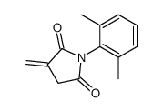 1-(2,6-dimethylphenyl)-3-methylidenepyrrolidine-2,5-dione Structure