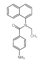 4-氨基-N-乙基-N-(1-萘)苯甲酰胺图片