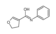 N-phenyl-2,3-dihydrofuran-4-carboxamide结构式