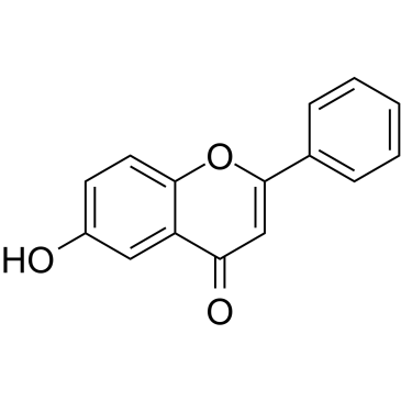 6-羟基黄酮结构式