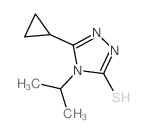 5-CYCLOPROPYL-4-ISOPROPYL-4H-1,2,4-TRIAZOLE-3-THIOL picture