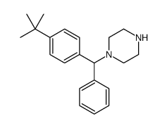 1-[(4-tert-butylphenyl)-phenylmethyl]piperazine Structure