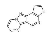 Thieno(3,2:5,6)pyrido(4,3:3,4)pyrazolo(1,5-a)pyrimidine Structure