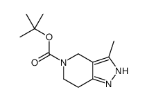 3-甲基-6,7-二氢-1H-吡唑并[4,3-c]吡啶-5(4H)-羧酸叔丁酯图片