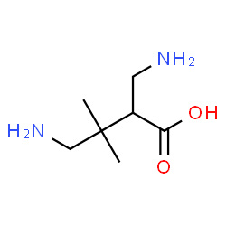 Butanoic acid,4-amino-2-(aminomethyl)-3,3-dimethyl- picture