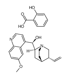 QUININE SALICYLATE Structure