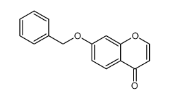 7-benzyloxy-1-benzopyran-4-one Structure