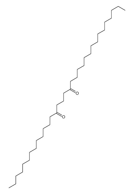 tritriacontane-14,18-dione Structure