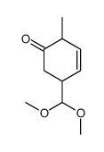 5-(dimethoxymethyl)-2-methylcyclohex-3-en-1-one Structure