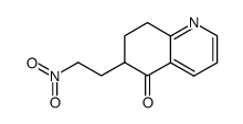 6-(2-nitroethyl)-7,8-dihydro-5(6H)quinolone Structure