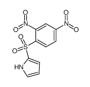 2-(2,4-dinitrobenzenesulfonyl)pyrrole Structure