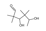 2.2.4.4-tetramethyl-hexanediol-(3.5)-al-(1) Structure