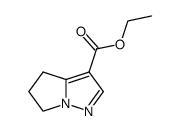 5,6-Dihydro-4H-pyrrolo[1,2-b]pyrazole-3-carboxylic acid ethyl ester Structure